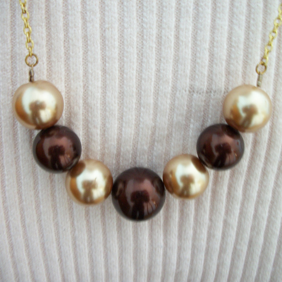 BUndle Handmade in USA Necklace pearls+earrings - Picture 1 of 6